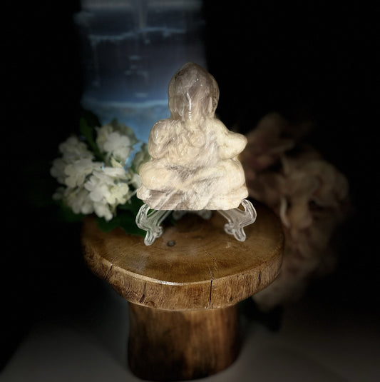 Peach Moonstone Ganesha crystal healing 1