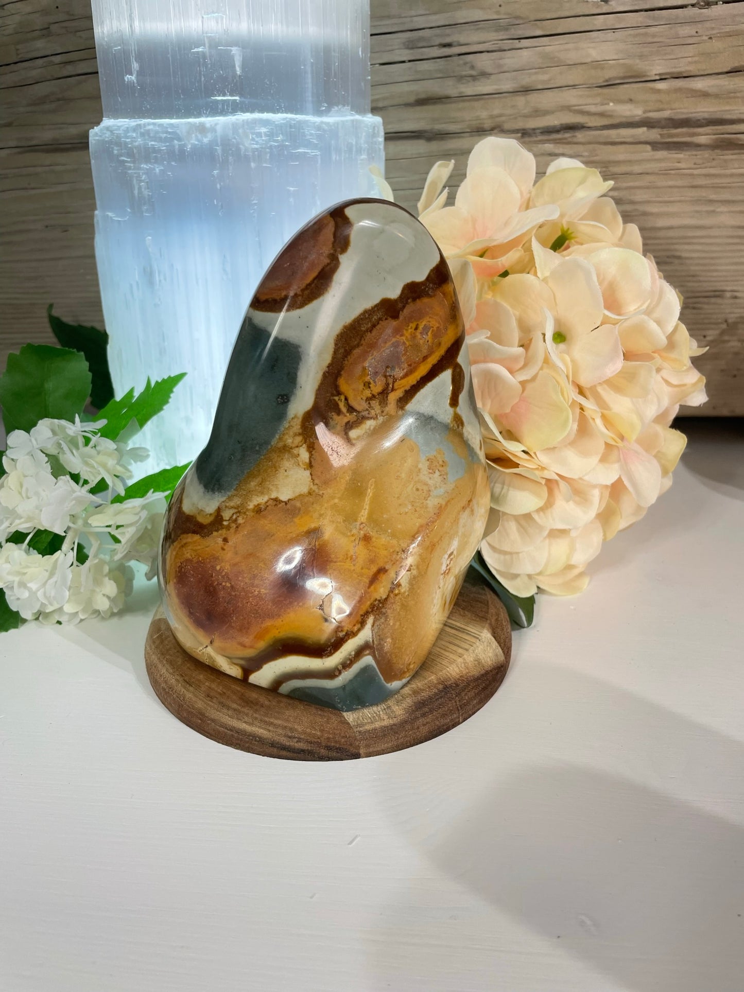 Polychrome Jasper Freeform crystal healing 3