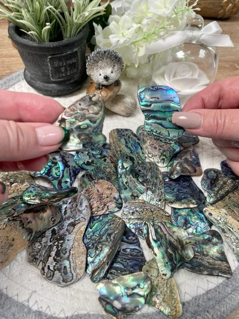 abalone shell pendants manifesting crystal 1
