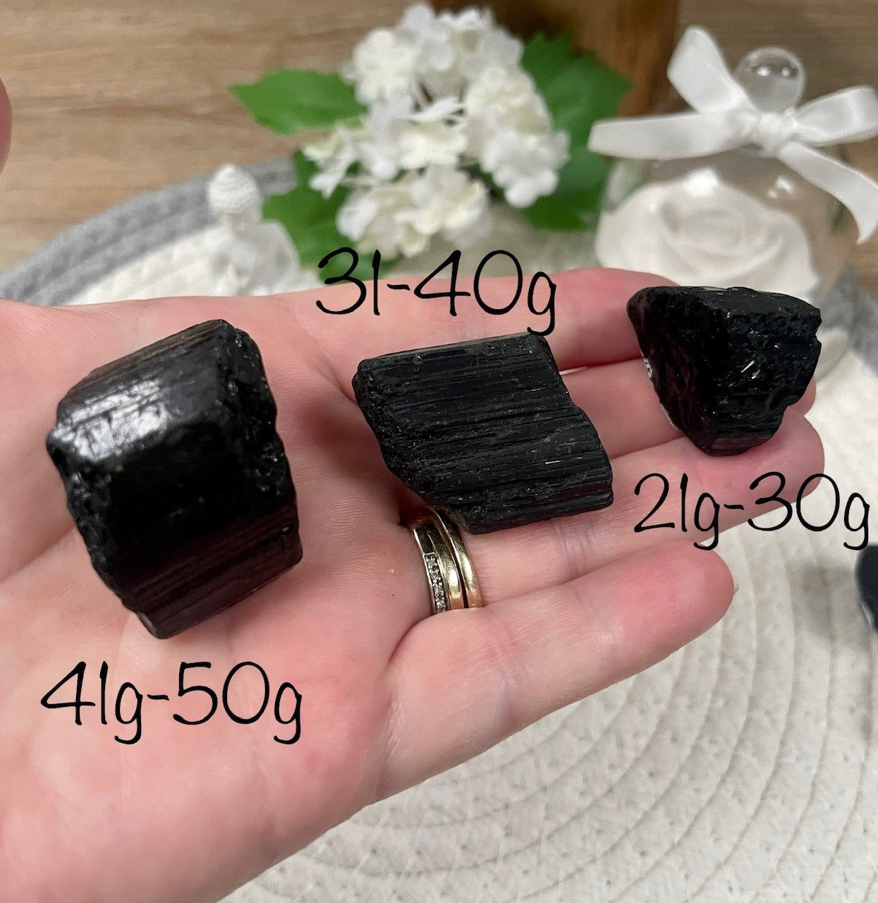 black tourmaline protective crystal all sizes 9