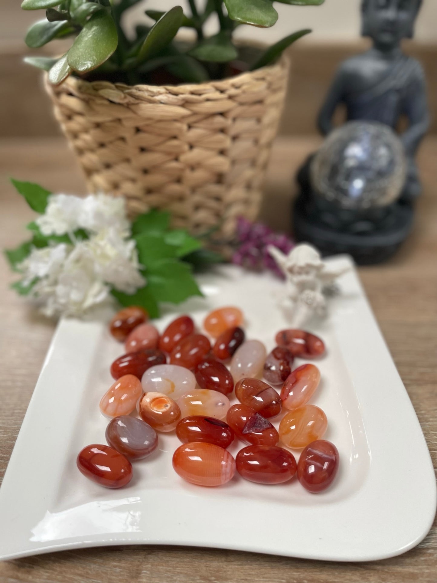 carnelian tumbles stones crystal 1