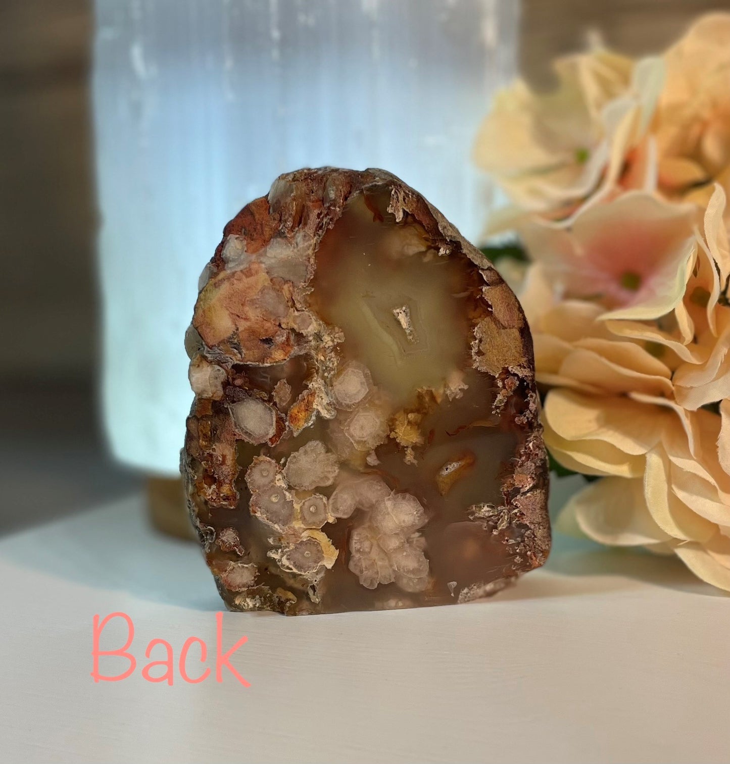 flower agate slab crystal healing f3