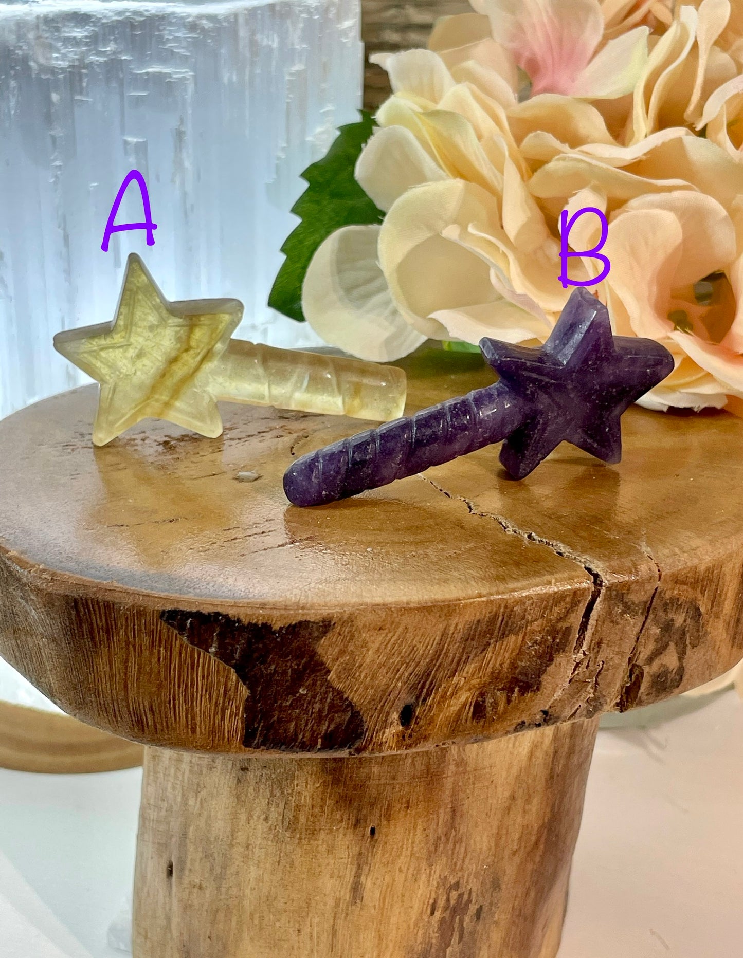 fluorite star wands healing crystal 2