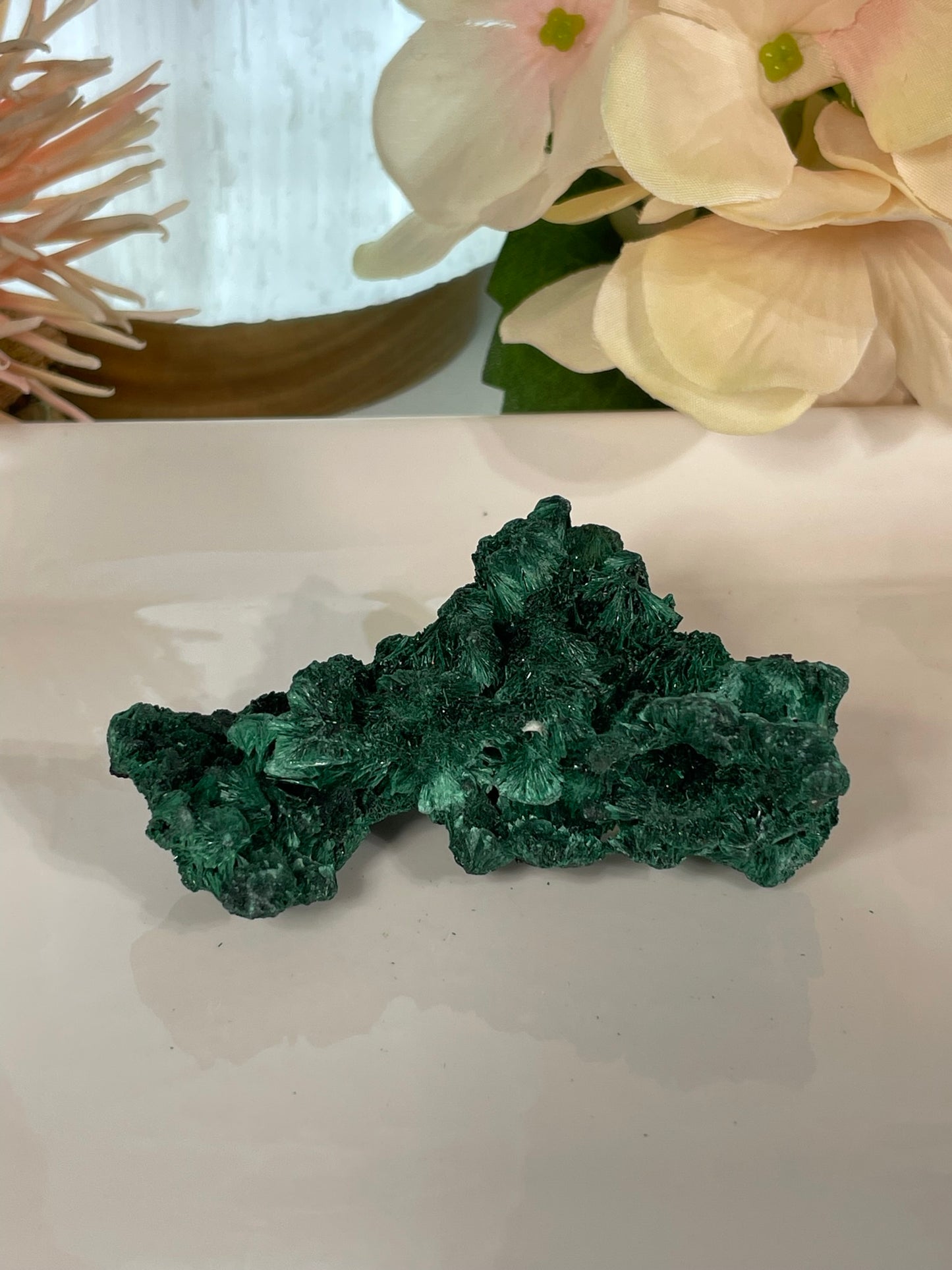 malachite raw fibrous crystal healing 6