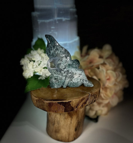 moss agate fairy carving crystal manifest 1