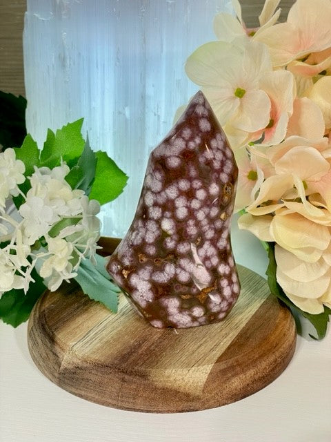 orbicular- asper flame brown pink 2