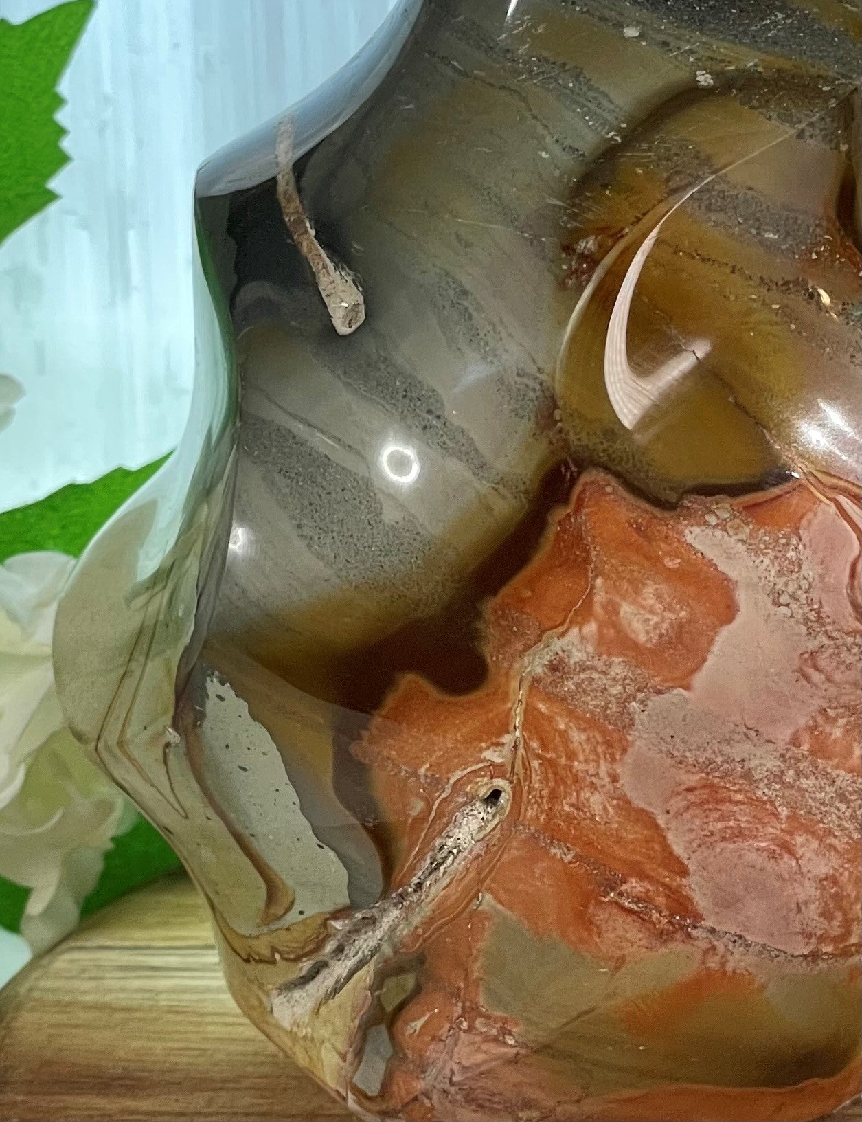 polychrome jasper flame healing crystal 4