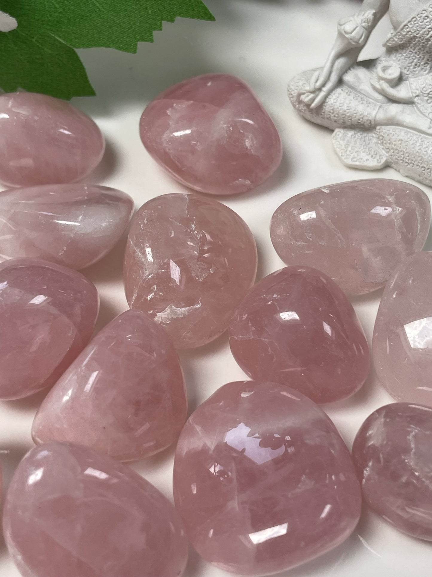 rose quartz tumble stone crystal healing 2