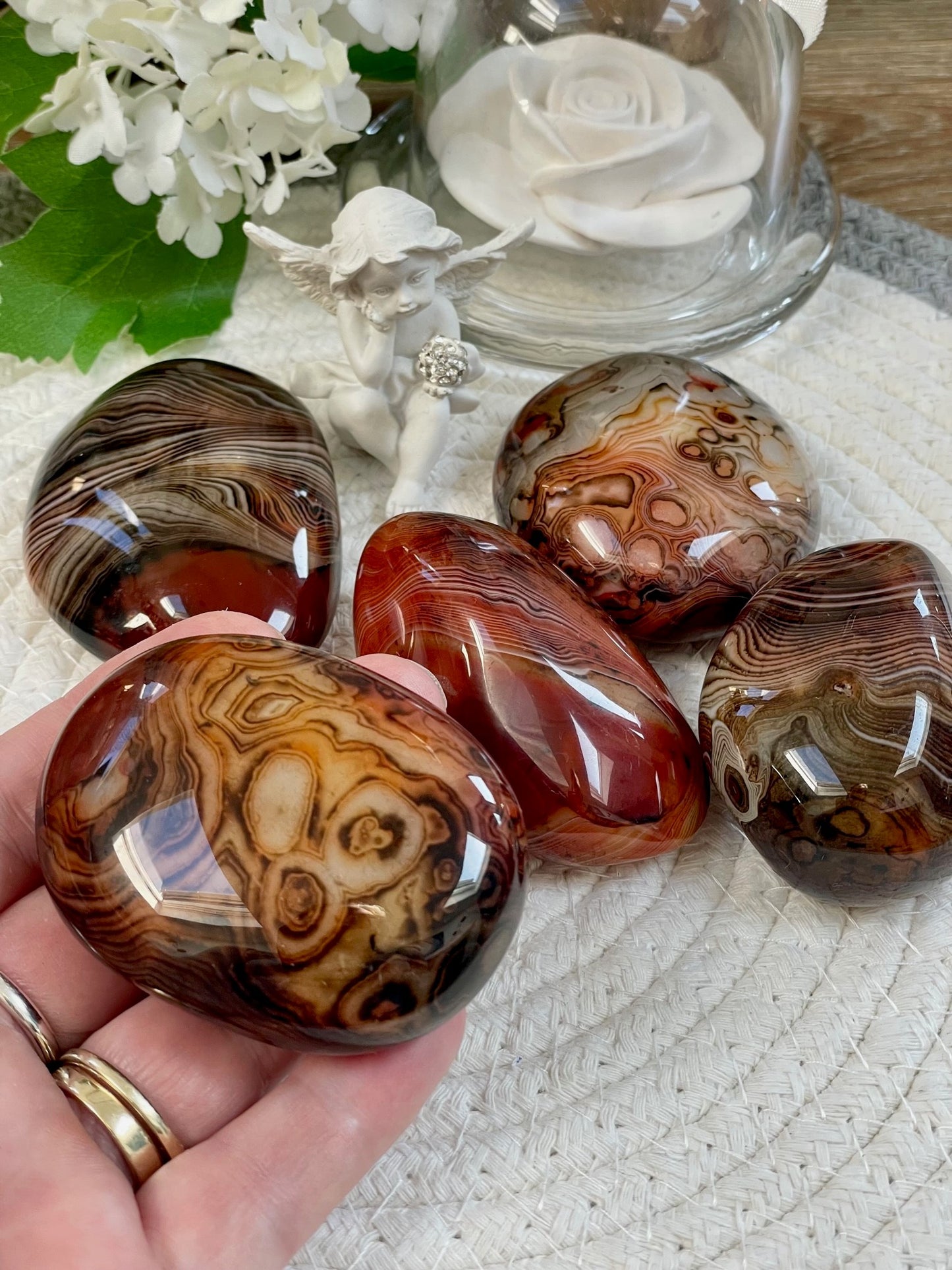 sardonyx palm stone crystal healing 2